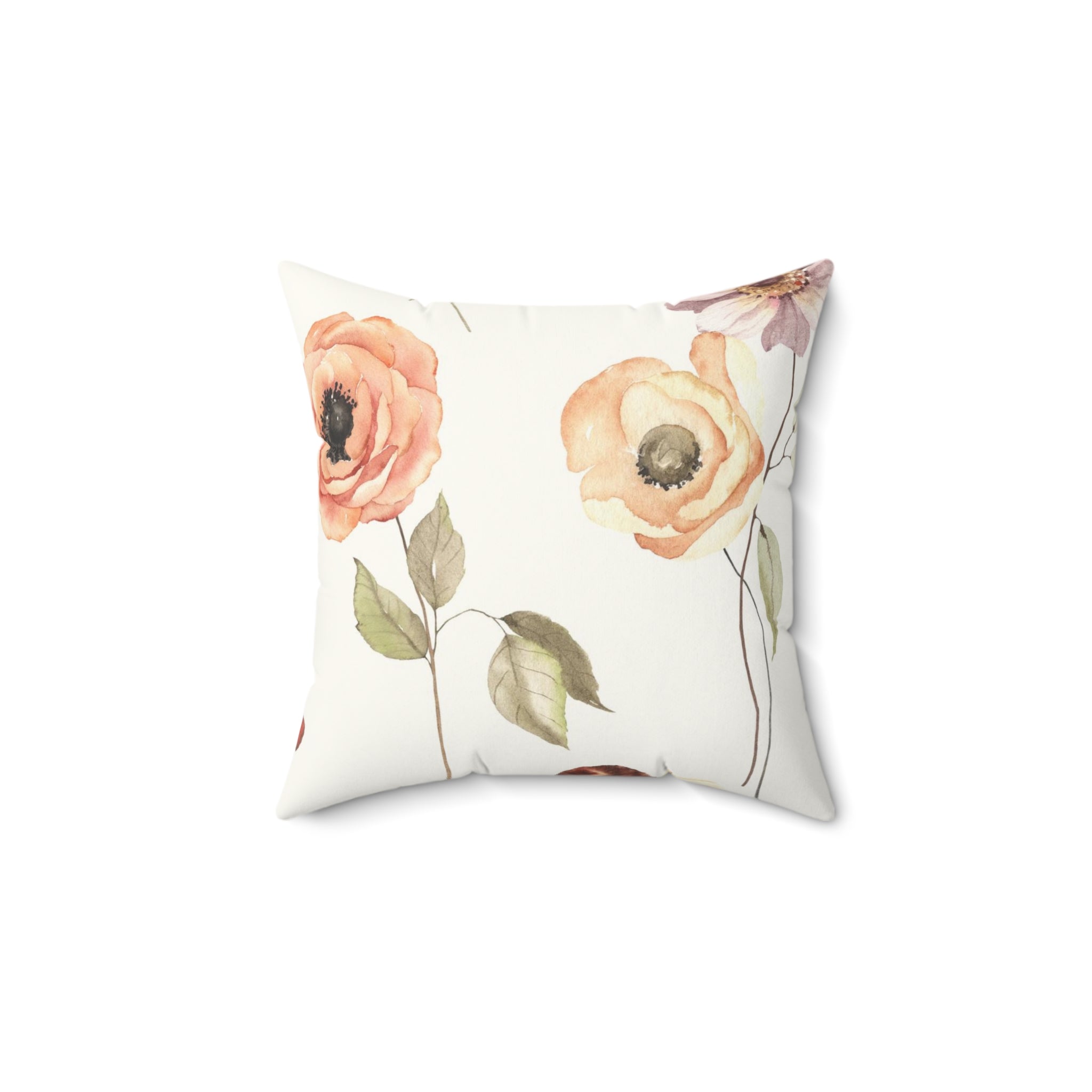 Spun Polyester Square Pillow