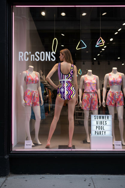 Women's Vintage Swimsuit