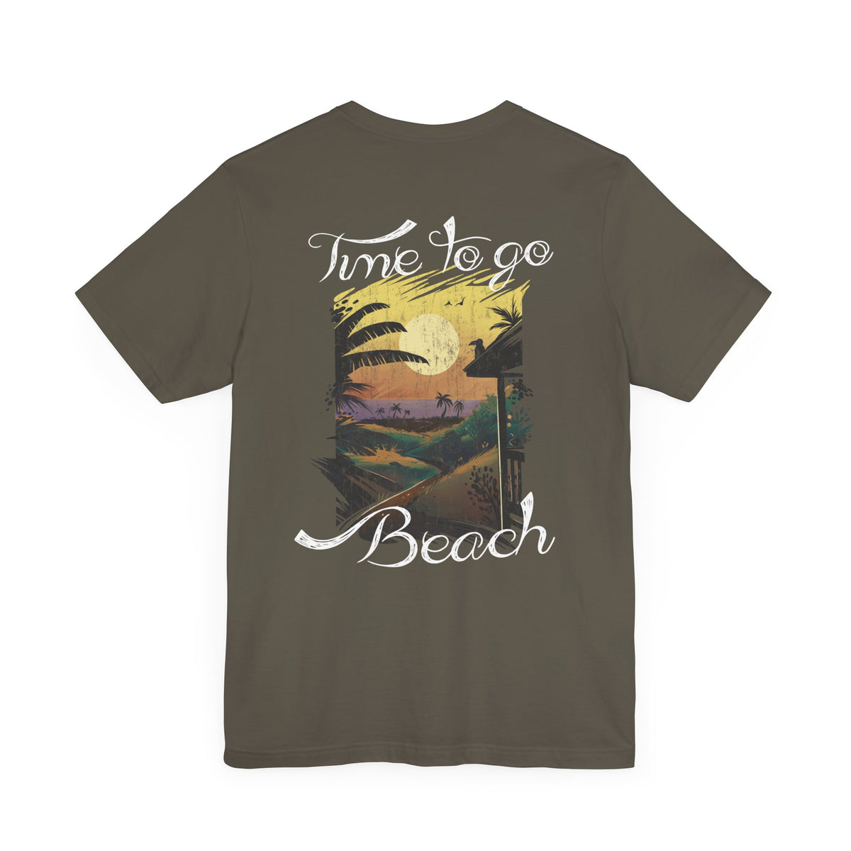 Il est temps d’aller à la plage Tee-shirt unisexe 