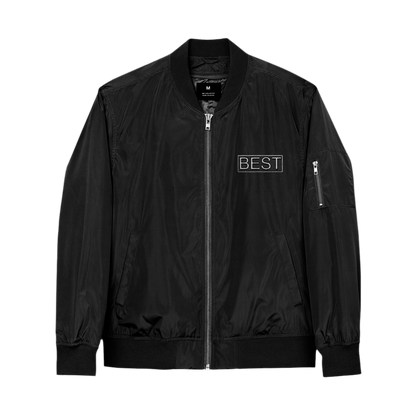 Eco-Friendly Recycled  Jacket with 'BEST' Embroidery
