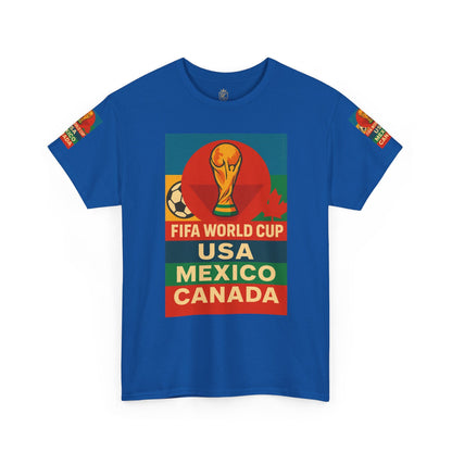 FIFA World Cup Unisex Tee, Sports Fan Shirt, Soccer T-Shirt, Tournament Apparel, Team Spirit Gear, Gift for Fans Printify
