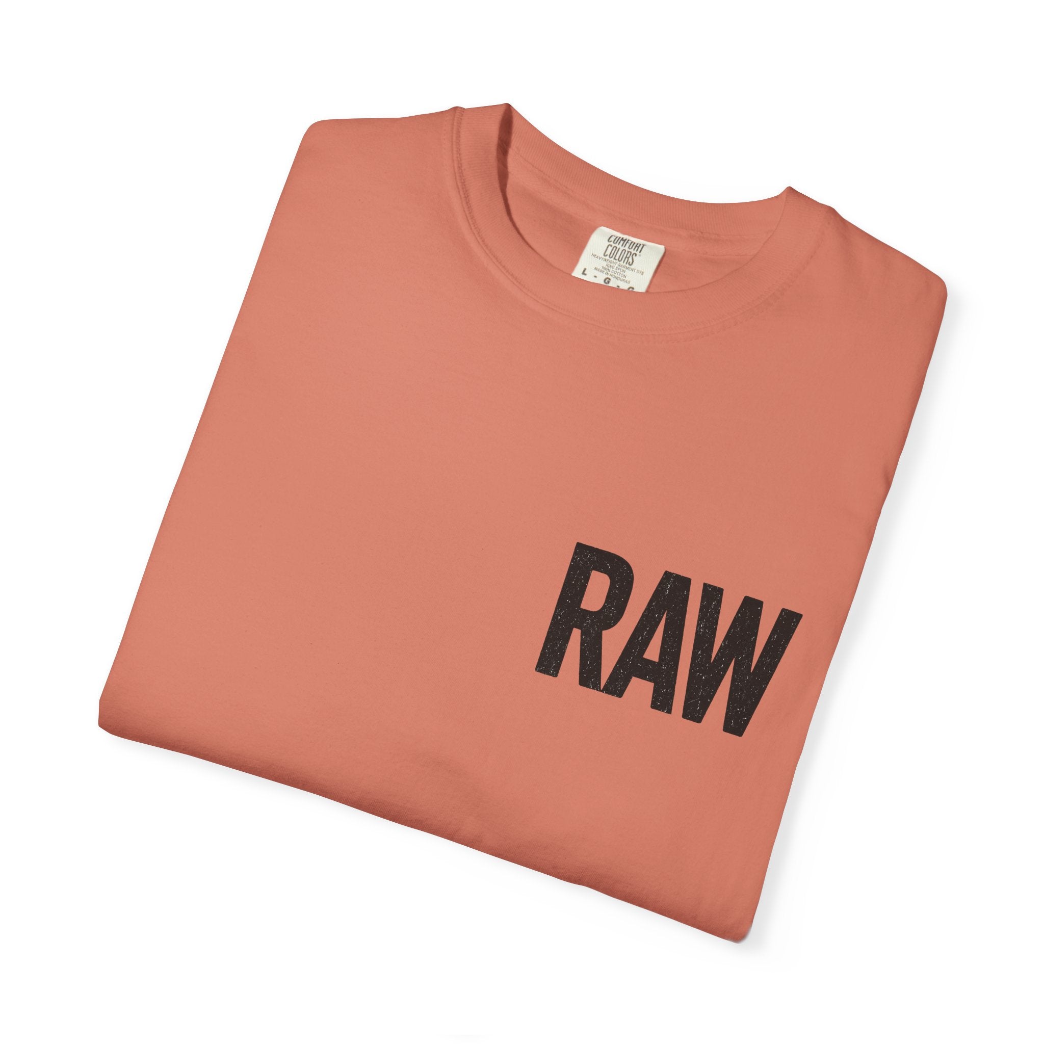 Garment-Dyed T-shirt RAW Design Printify