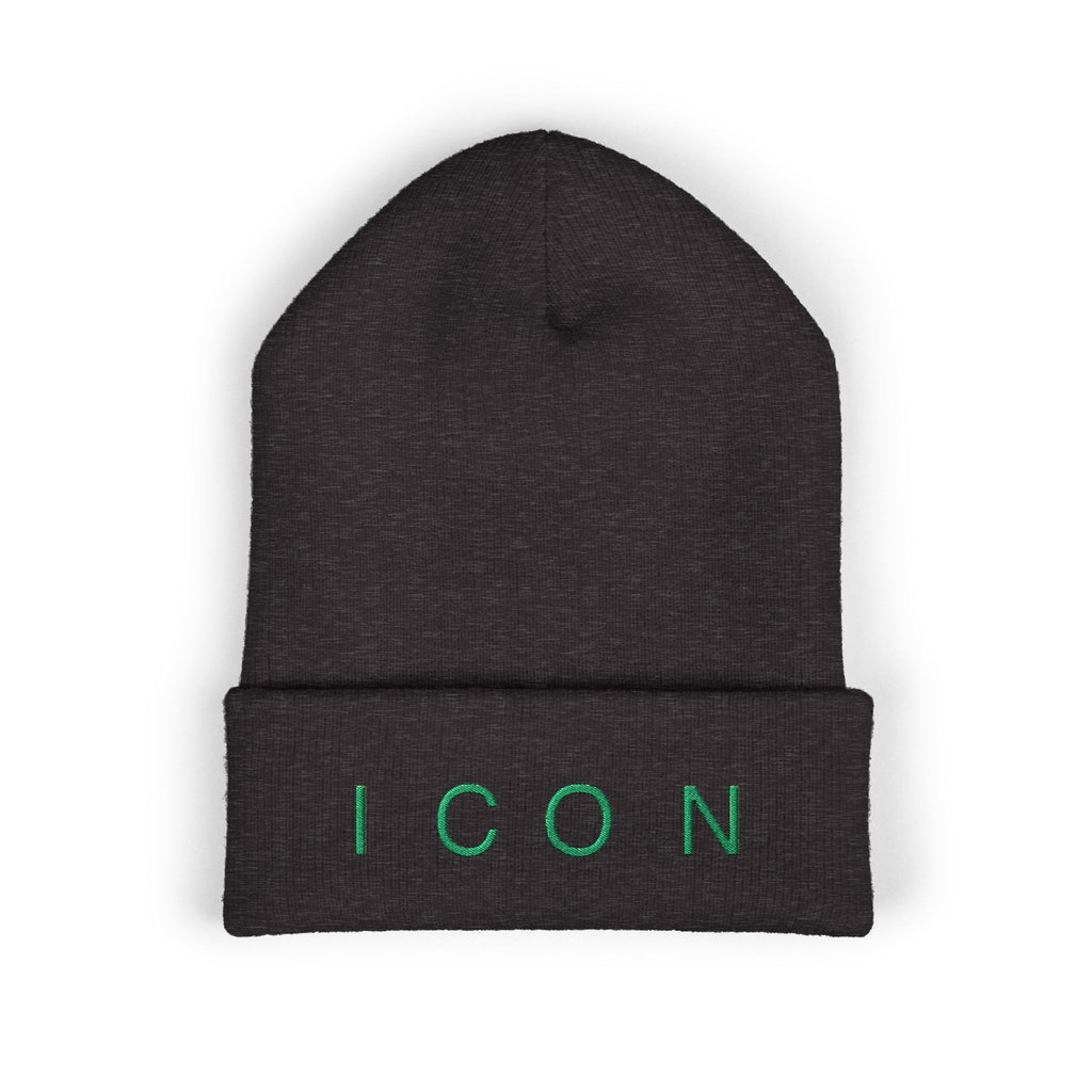 Beanie Icon Embroidered Cuffed Beanie