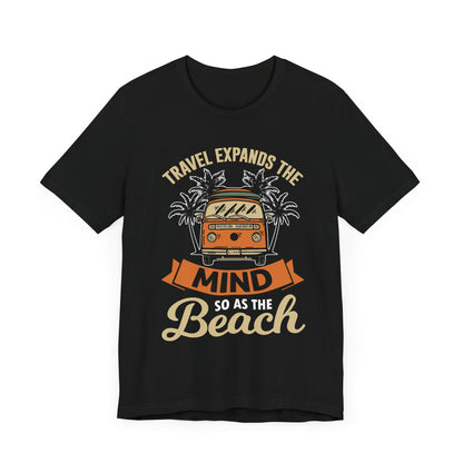 Unisex Travel Expands the mind Short Sleeve Tee