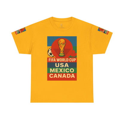 FIFA World Cup Unisex Tee, Sports Fan Shirt, Soccer T-Shirt, Tournament Apparel, Team Spirit Gear, Gift for Fans Printify