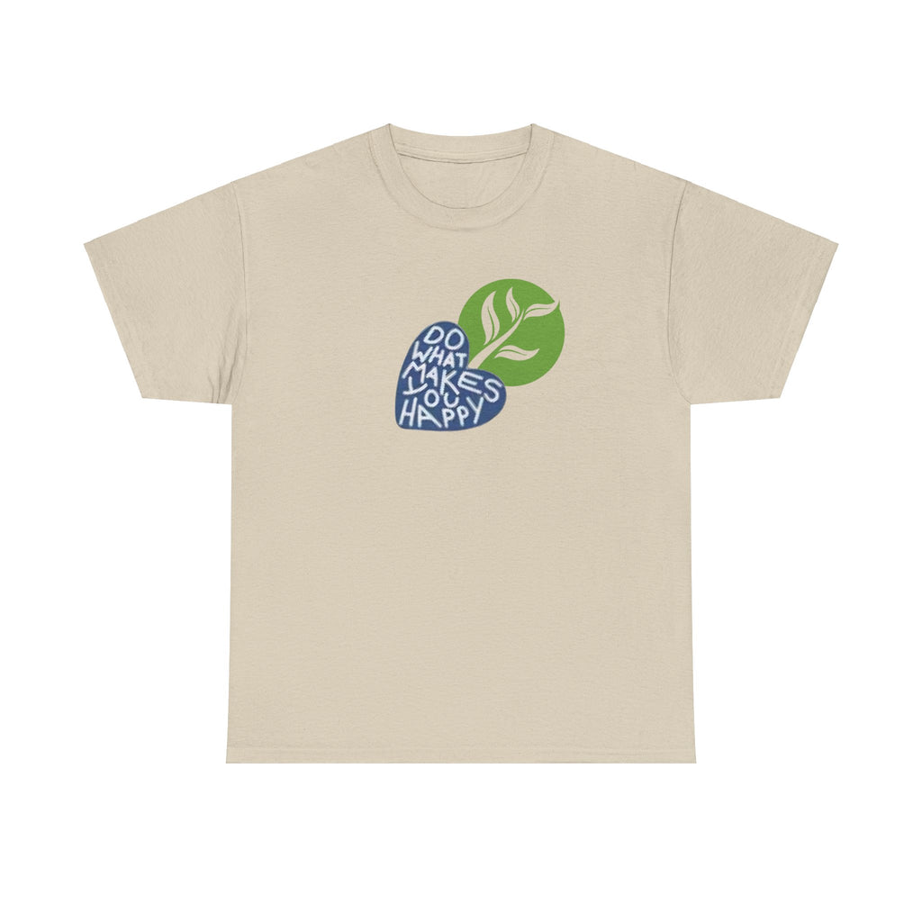 Unisex Makes You Happy Cotton Tee