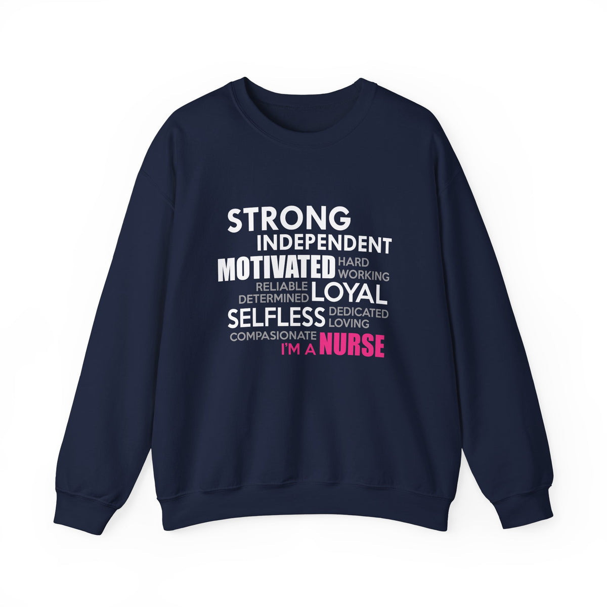 Sweat-shirt unisexe désintéressé, motivé et indépendant 