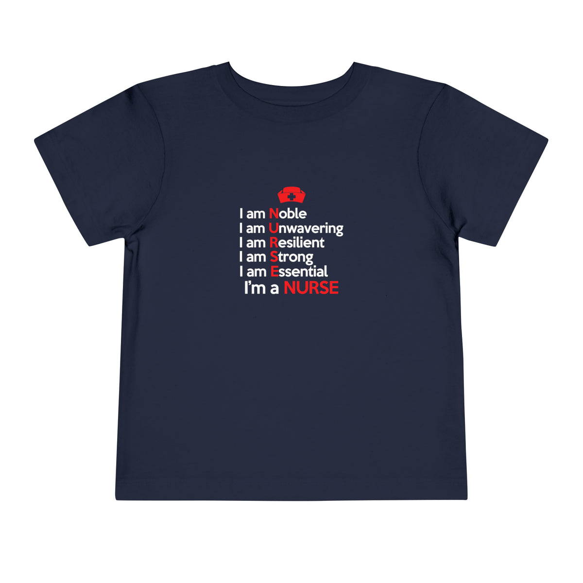 Je suis noble, je suis inébranlable Tee-shirt pour tout-petits 