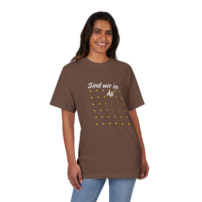 Drop-Shoulder T-Shirt - Chic sind wir im All