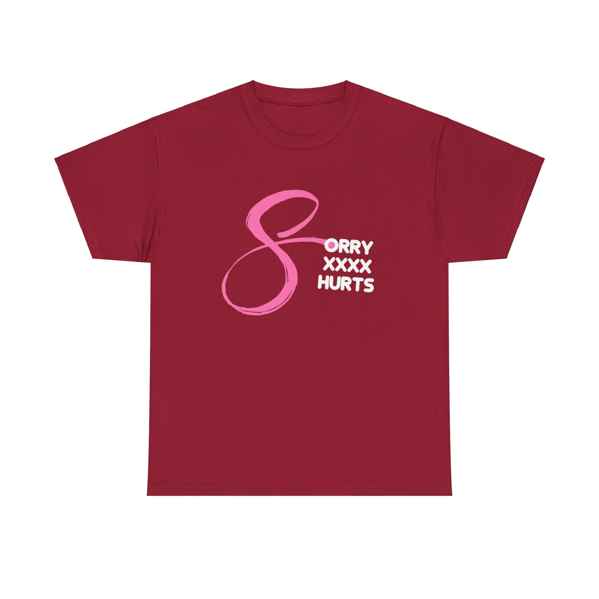 RCNSONS Unisex Heavy Cotton SORRYXHURTS Tee