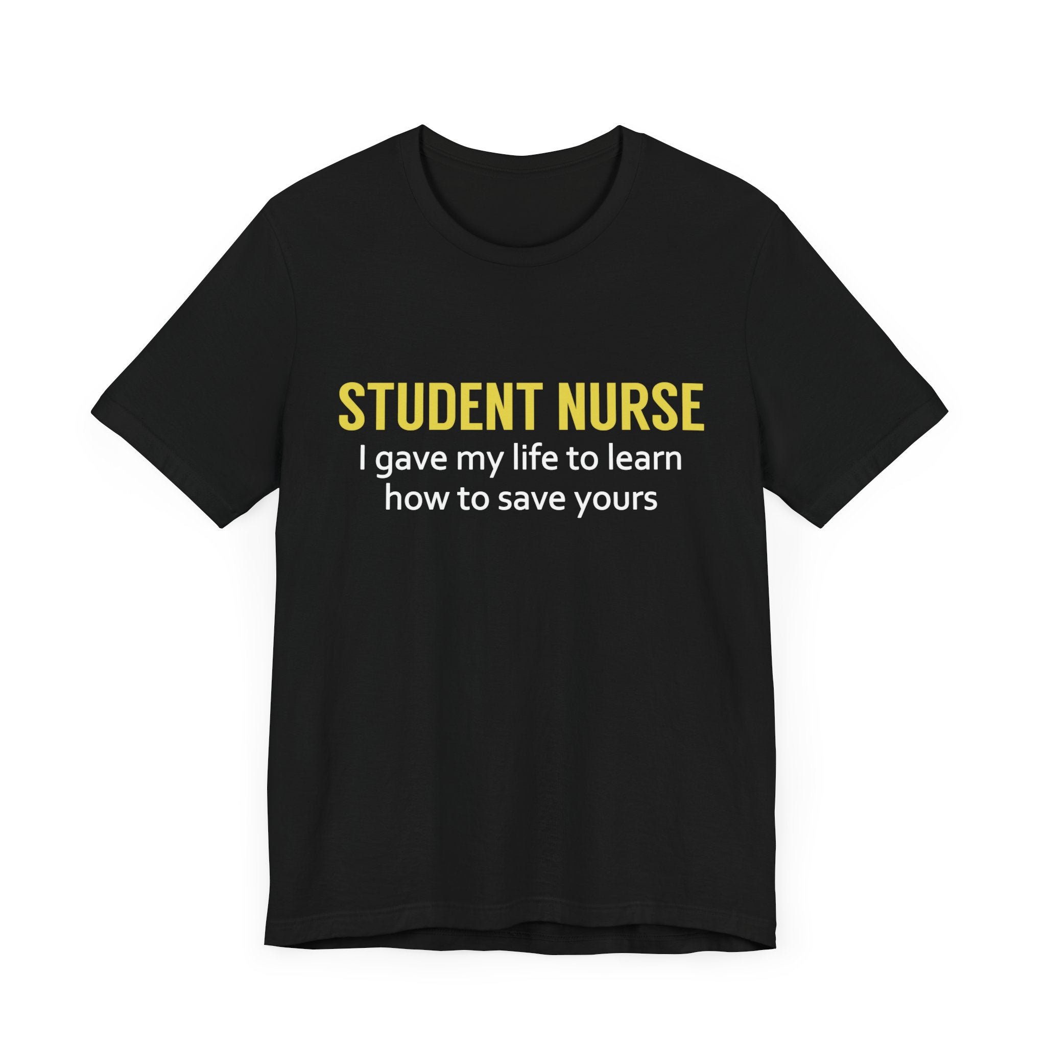 Tee-shirt unisexe infirmière étudiante 