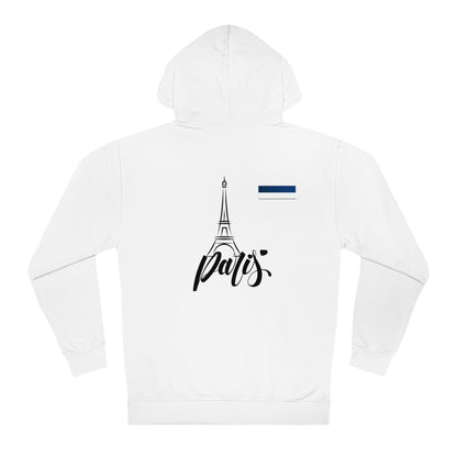 Paris Unisex Hoodie Sweatshirt - Eiffel Tower Design