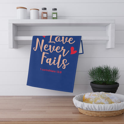Love Never Fails Towel