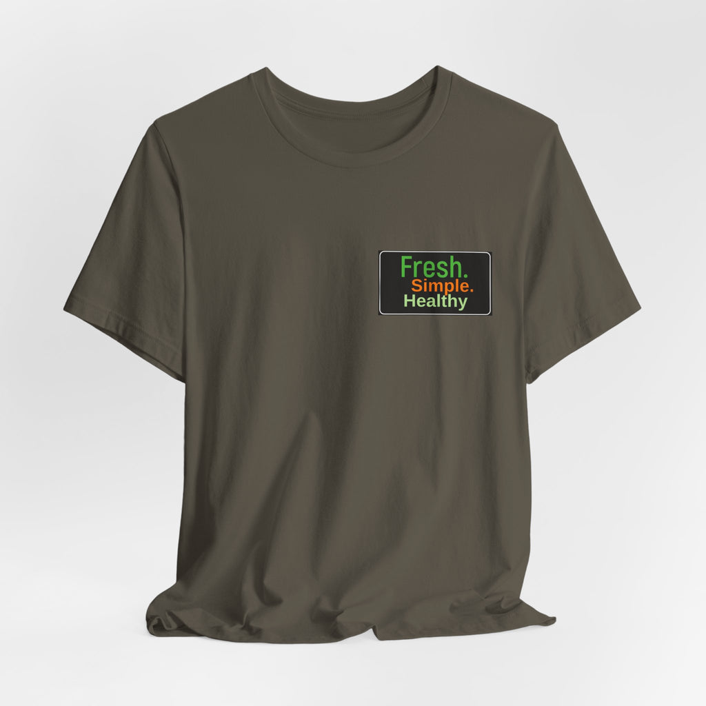 Unisex Fresh Healthy Short Sleeve Tee