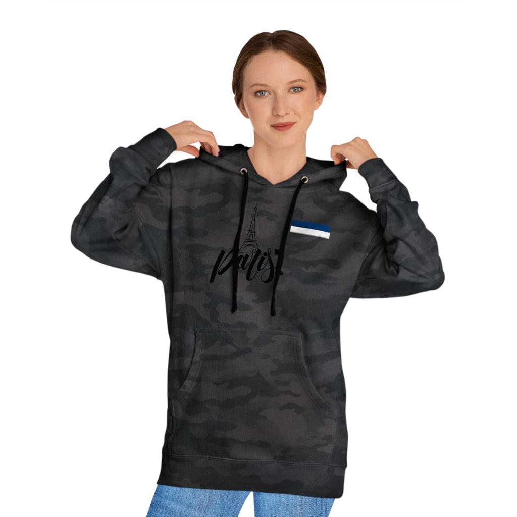 Paris Unisex Hoodie Sweatshirt - Eiffel Tower Design