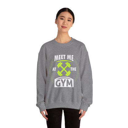 Rencontrez-moi au sweat-shirt unisexe du gymnase 