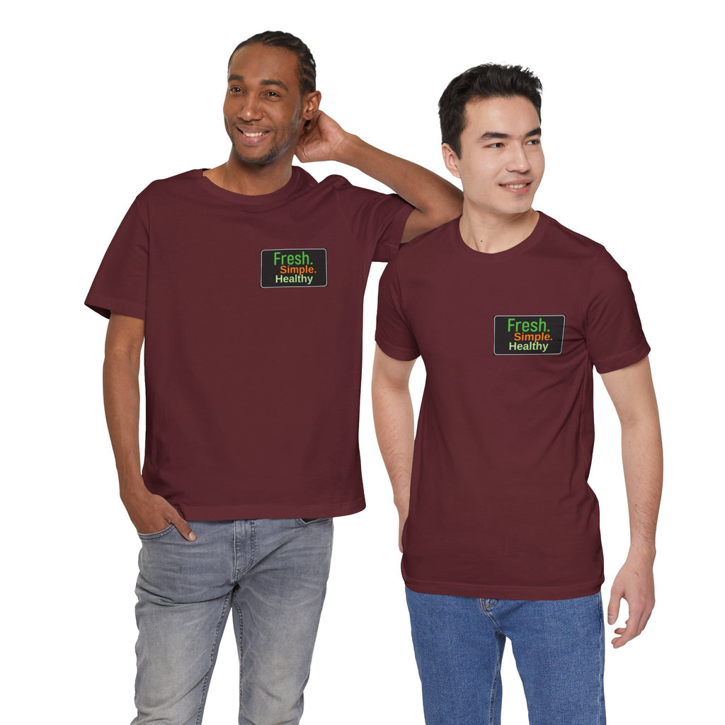 Unisex Fresh Healthy Short Sleeve Tee