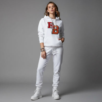 Letterman RB Hoodie — Garment-Dyed Athletic Pullover Printify