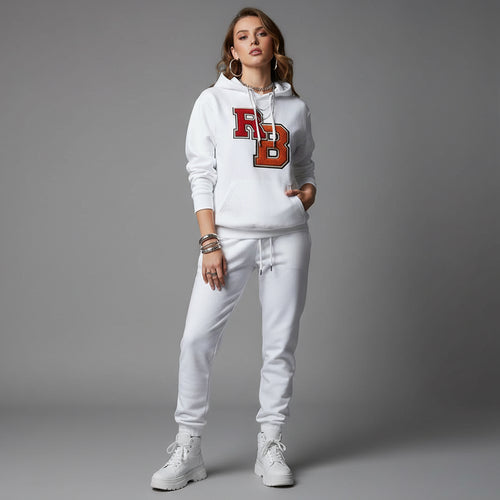 Letterman RB Hoodie — Garment-Dyed Athletic Pullover Printify