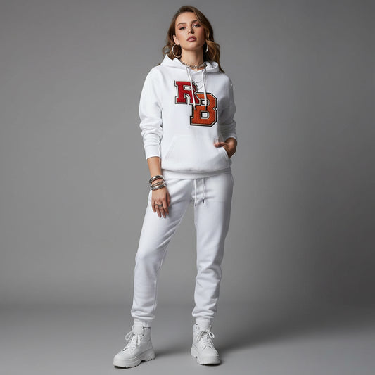 Letterman RB Hoodie — Garment-Dyed Athletic Pullover Printify