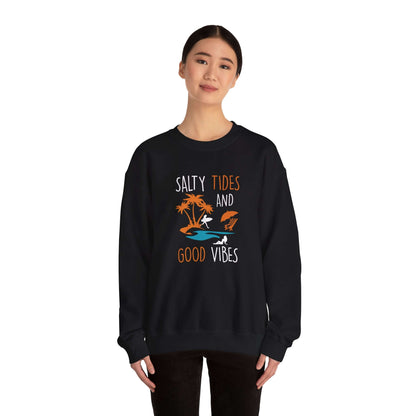 Salty Tides And Good Vibes Unisex Sweatshirt - RC’nSONS