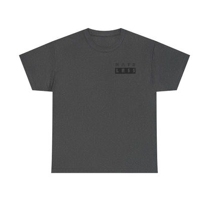 HATE LESS Unisex Heavy Cotton Tee - Comfortable Casual Wear