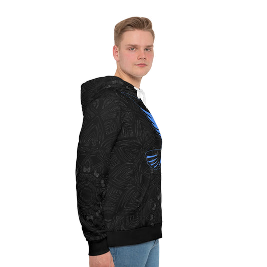 Rcnsons Men's 'Blue Eagle Hoodie' (AOP)