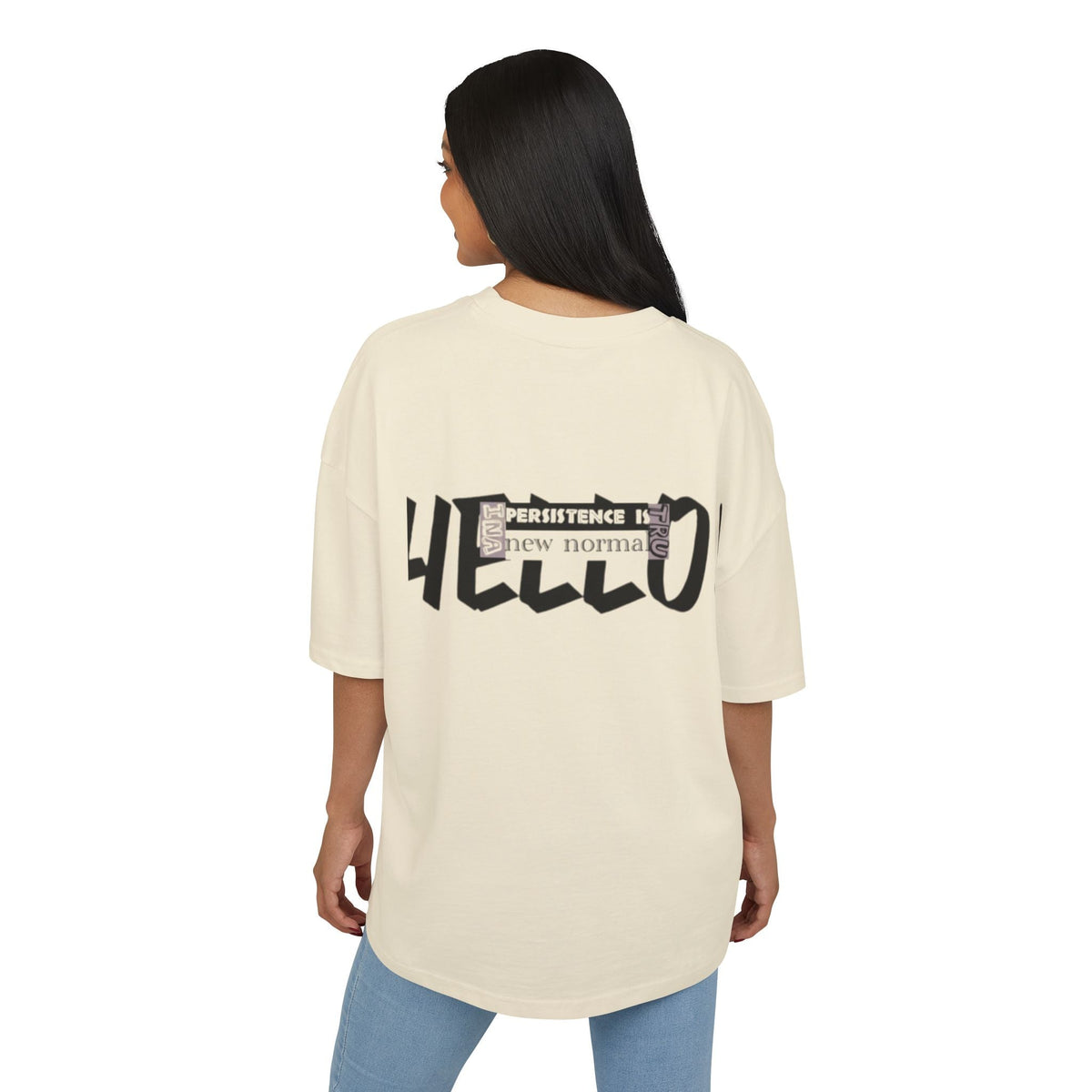 Hello! Persistence is the New Norma Unisex Box Tee Printify
