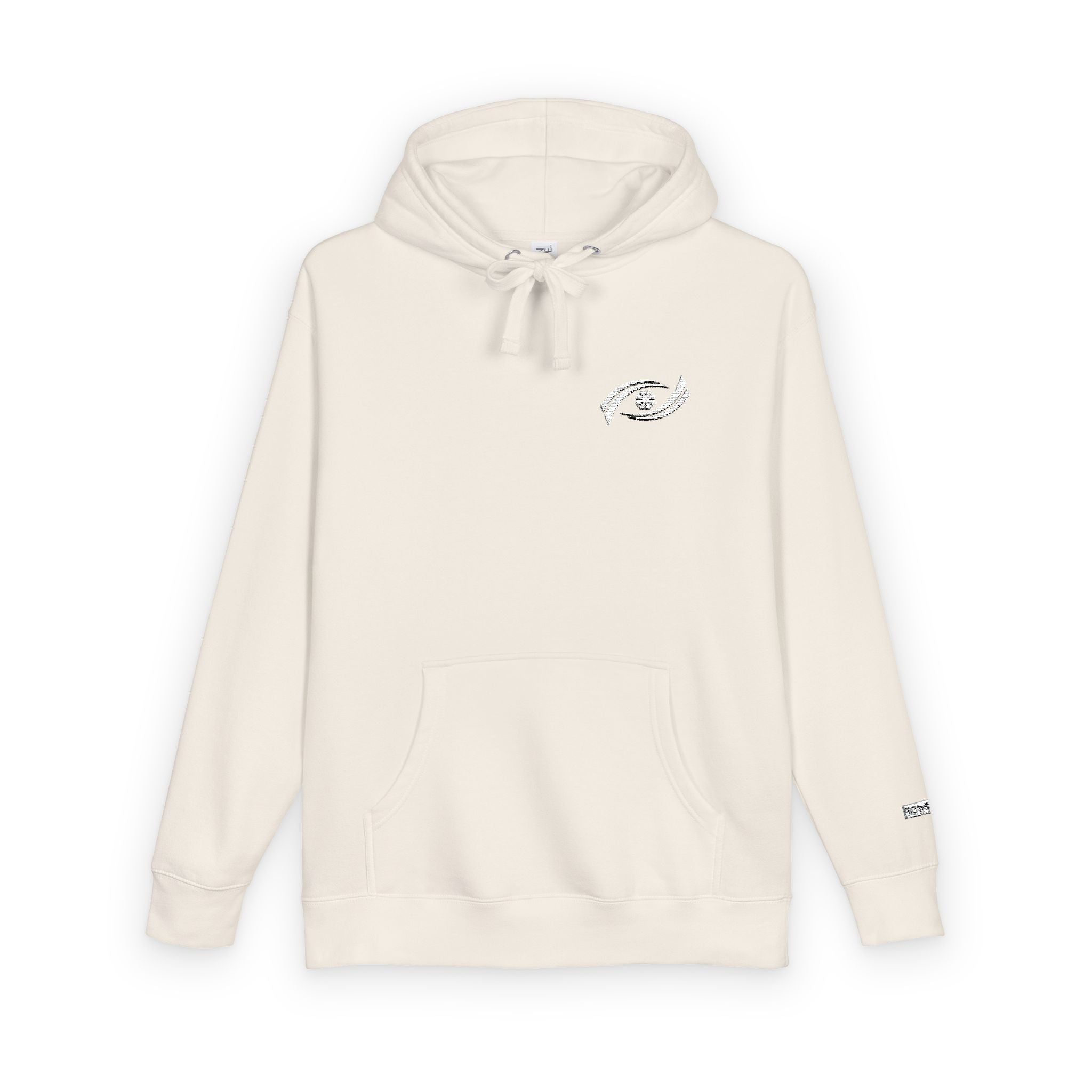Cozy Unisex Fleece Hoodie with Artistic Design, Casual Wear, Gift for Him/Her, Fall Fashion, Everyday Comfort Printify