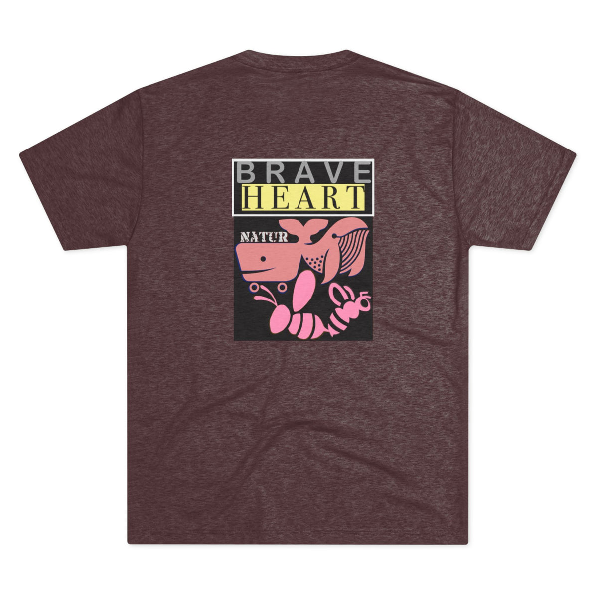 Brave Heart Tri-Blend Unisex T-Shirt
