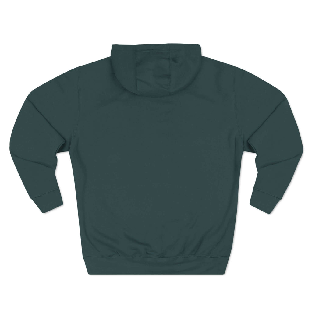 Fleece Hoodie with Quadrat Embroidery