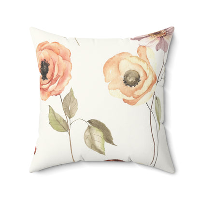 Spun Polyester Square Pillow