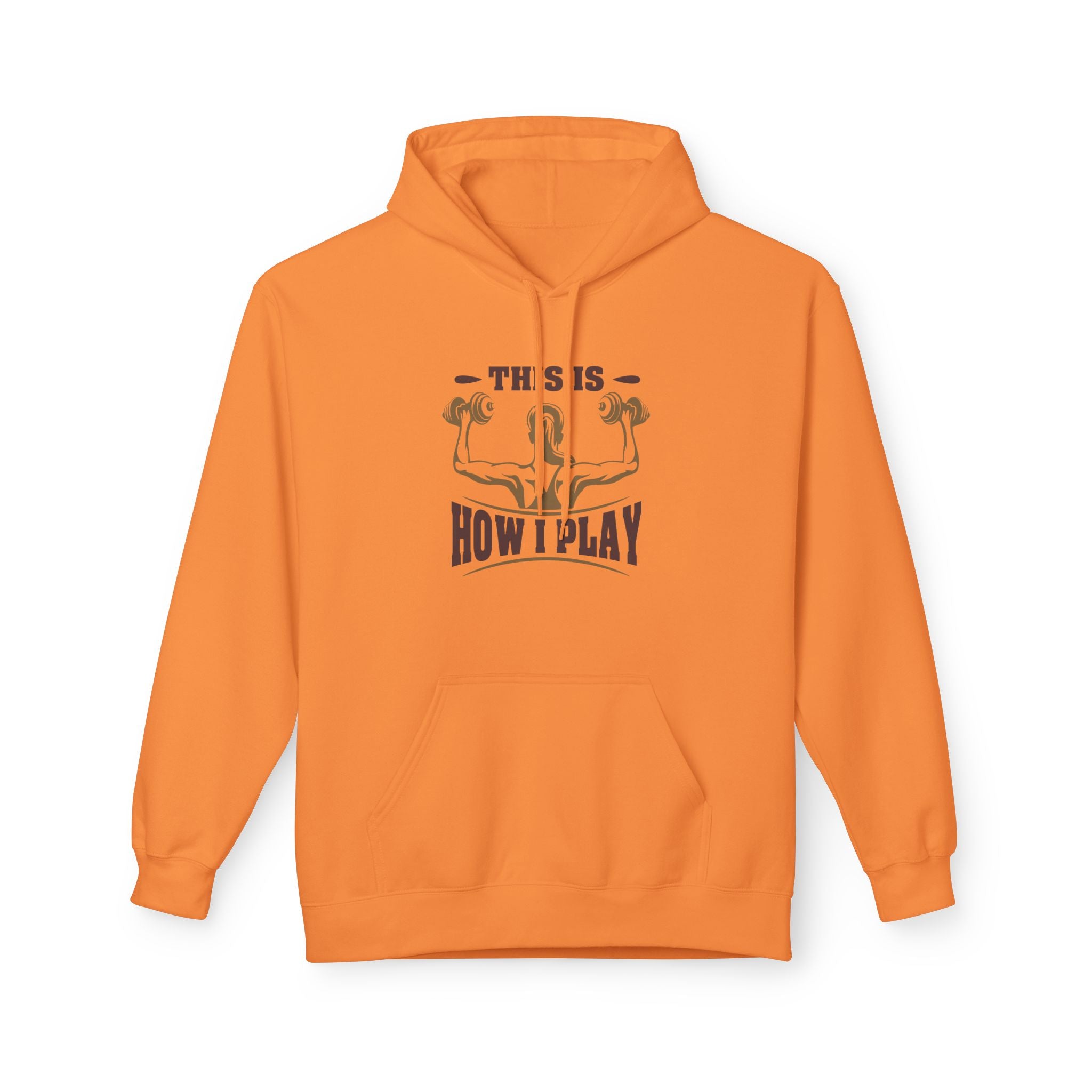 Rcnsons Unisex Midweight Softstyle Fleece 'Play' Hoodie