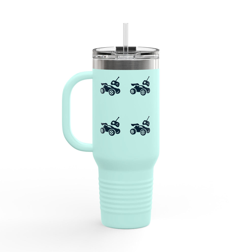 Fun Off-Roading Insulated Travel Mug, 40oz - Adventure Mug for Outdoor Lovers, Great for Camping, Road Trips, Gifts Printify