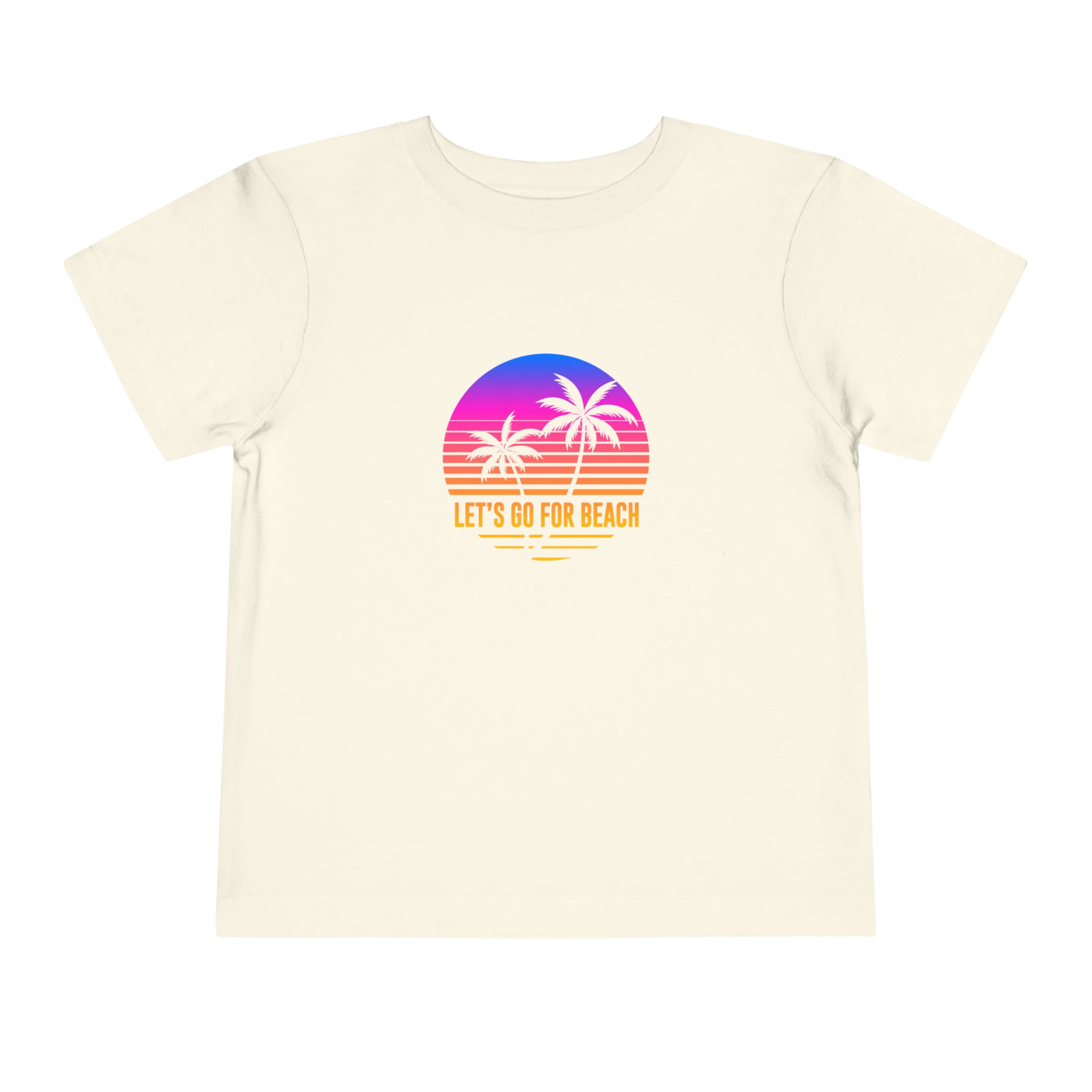 Let's Go For Beach Toddler Tee