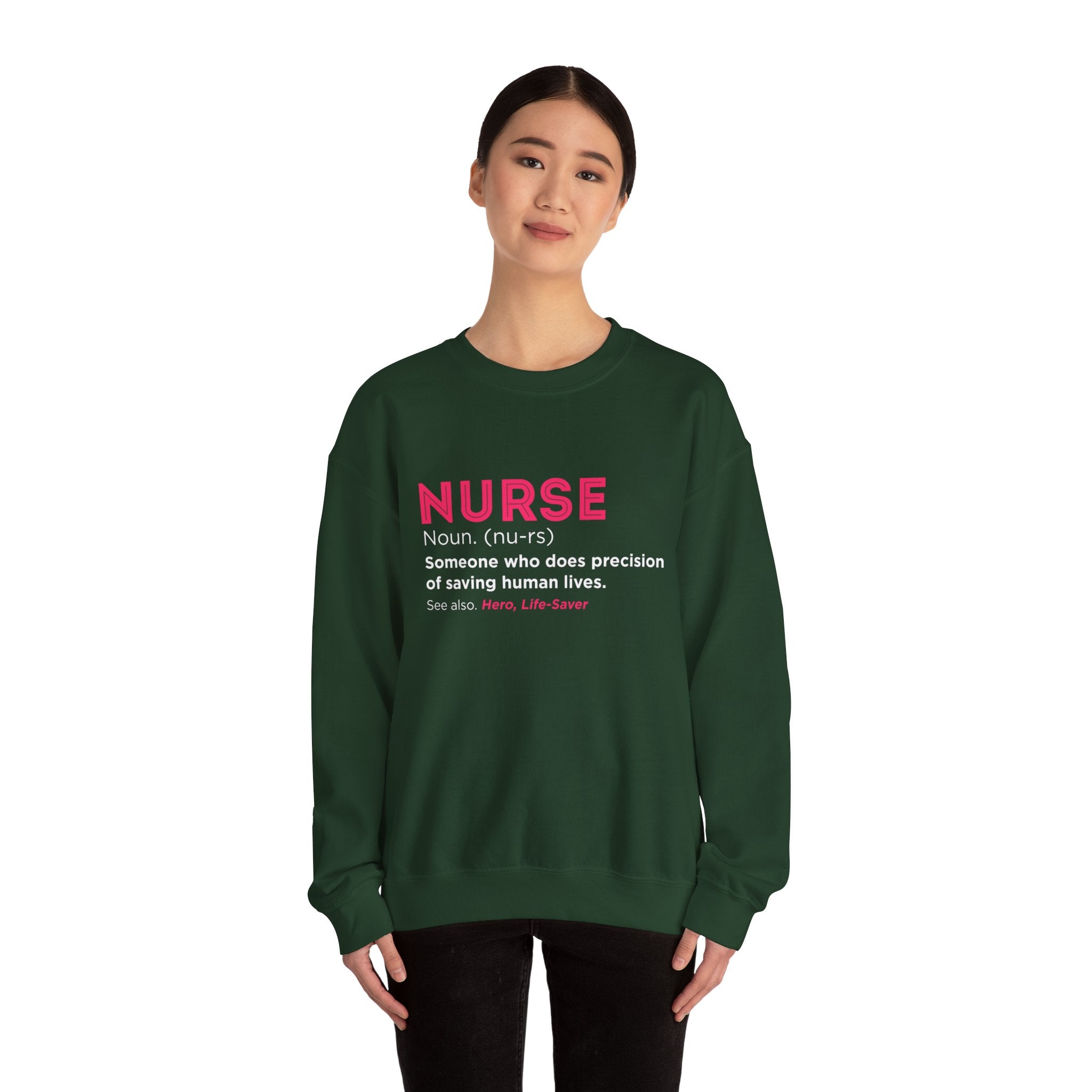 Sweat-shirt unisexe infirmière 