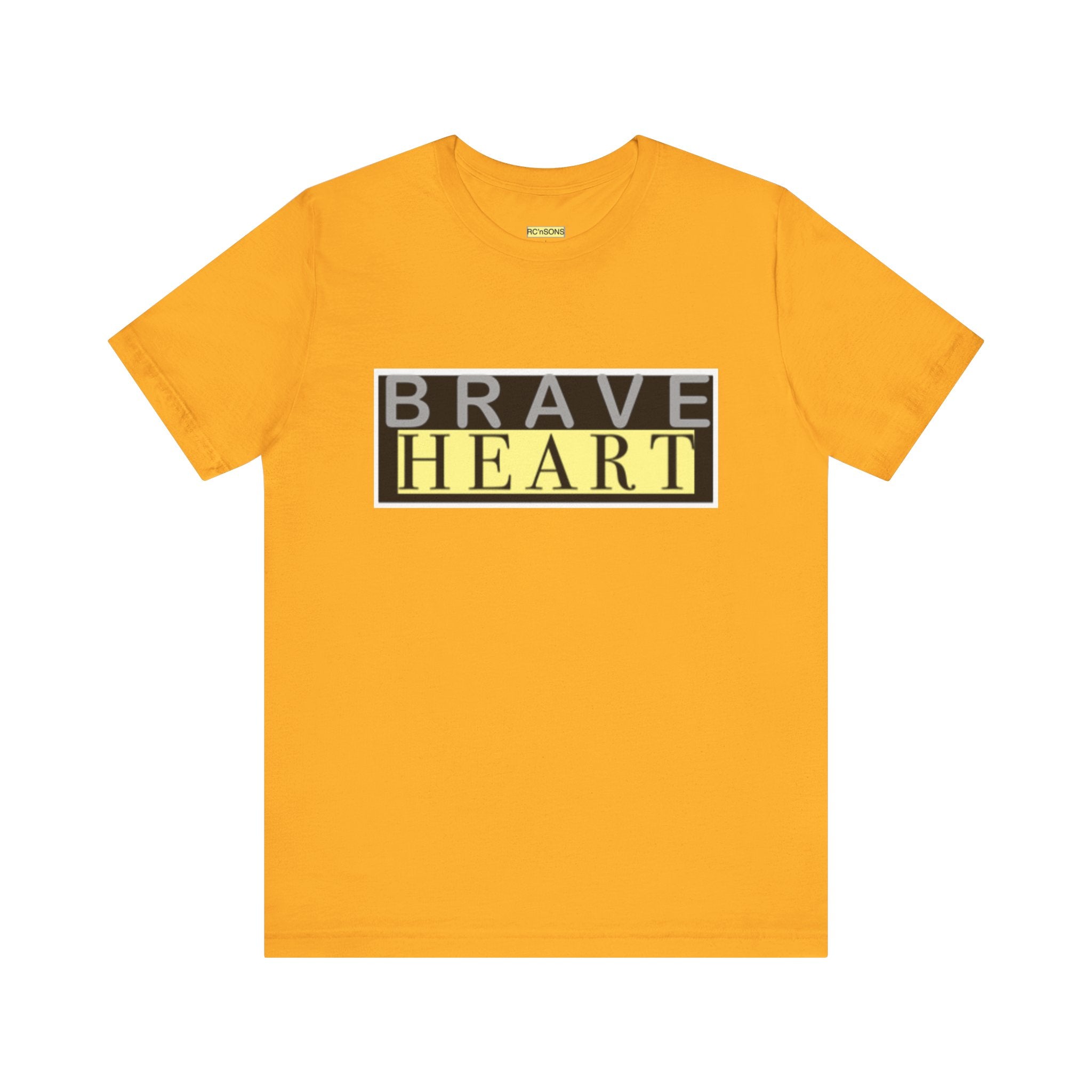 Brave Heart Unisex Tee by RC’nSONS
