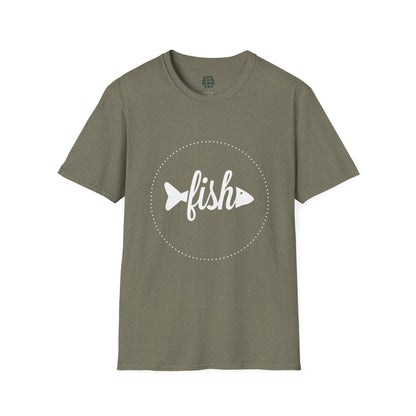 Casual Fish Graphic Tee - Perfect for Nature Lovers