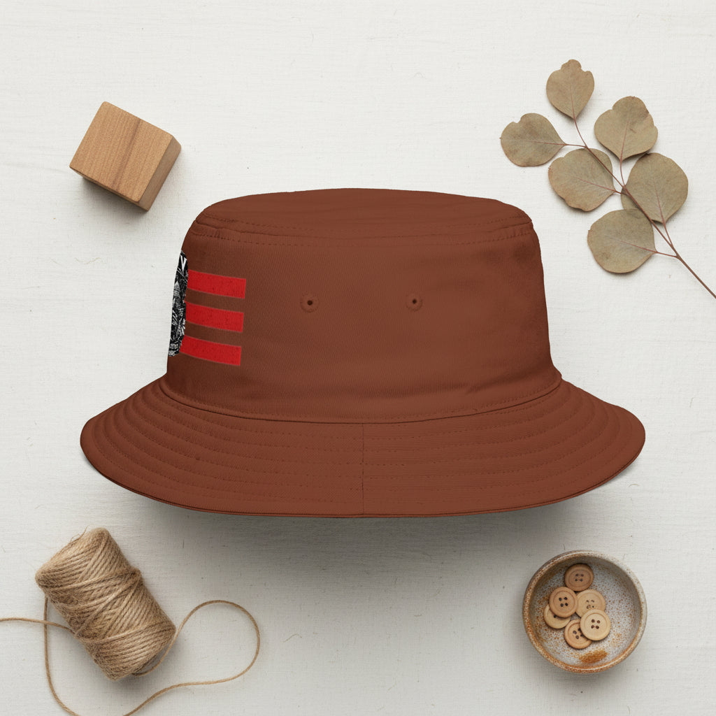 4th of July Bucket Hat — Vintage Eagle Flag Design