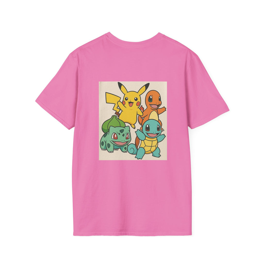 Colorful Play Graphic T-Shirt, Cute Casual Tee, Gamer Gift, Birthday Present, Unisex Style, Cartoon Apparel