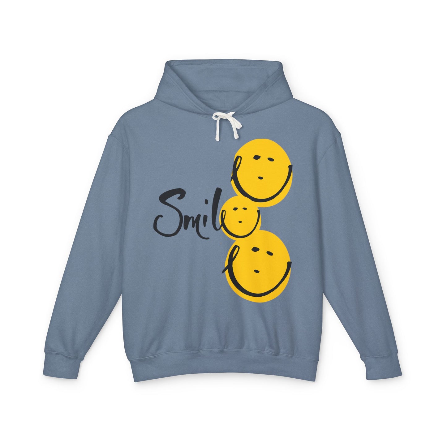 Smile Lightweight Hooded Sweatshirt