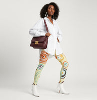 Stretchy Leggings with 'mary go' Design Printify