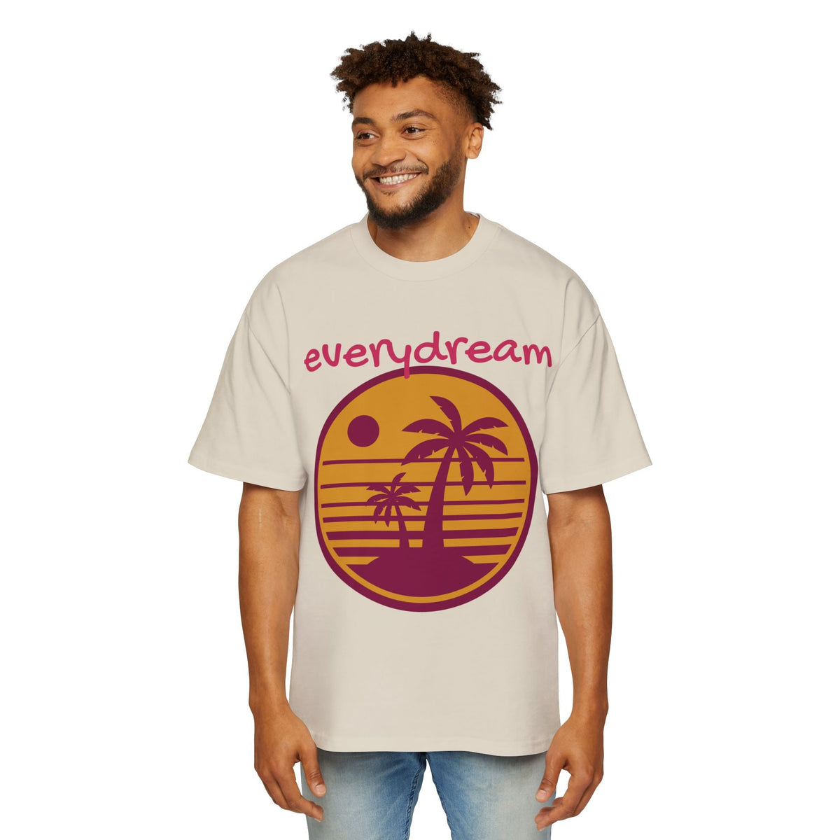 Oversized Tee - 'everydream' Design Printify