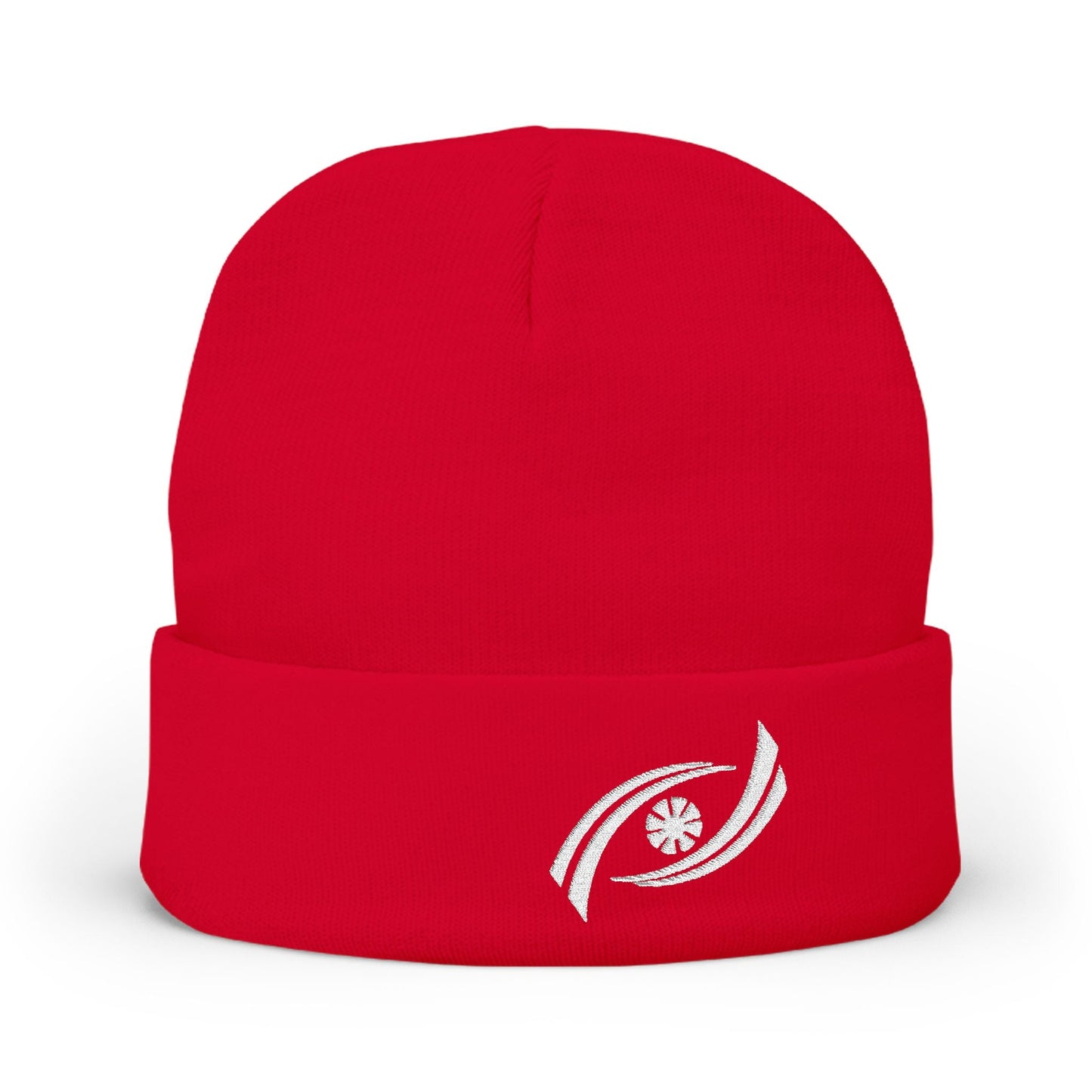 Cozy Embroidered Knit Beanie, Winter Hat, Gift for Him, Gift for Her, Fashion Accessory, Cold Weather Gear, Unique Beanie Printify