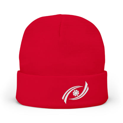 Cozy Embroidered Knit Beanie, Winter Hat, Gift for Him, Gift for Her, Fashion Accessory, Cold Weather Gear, Unique Beanie Printify