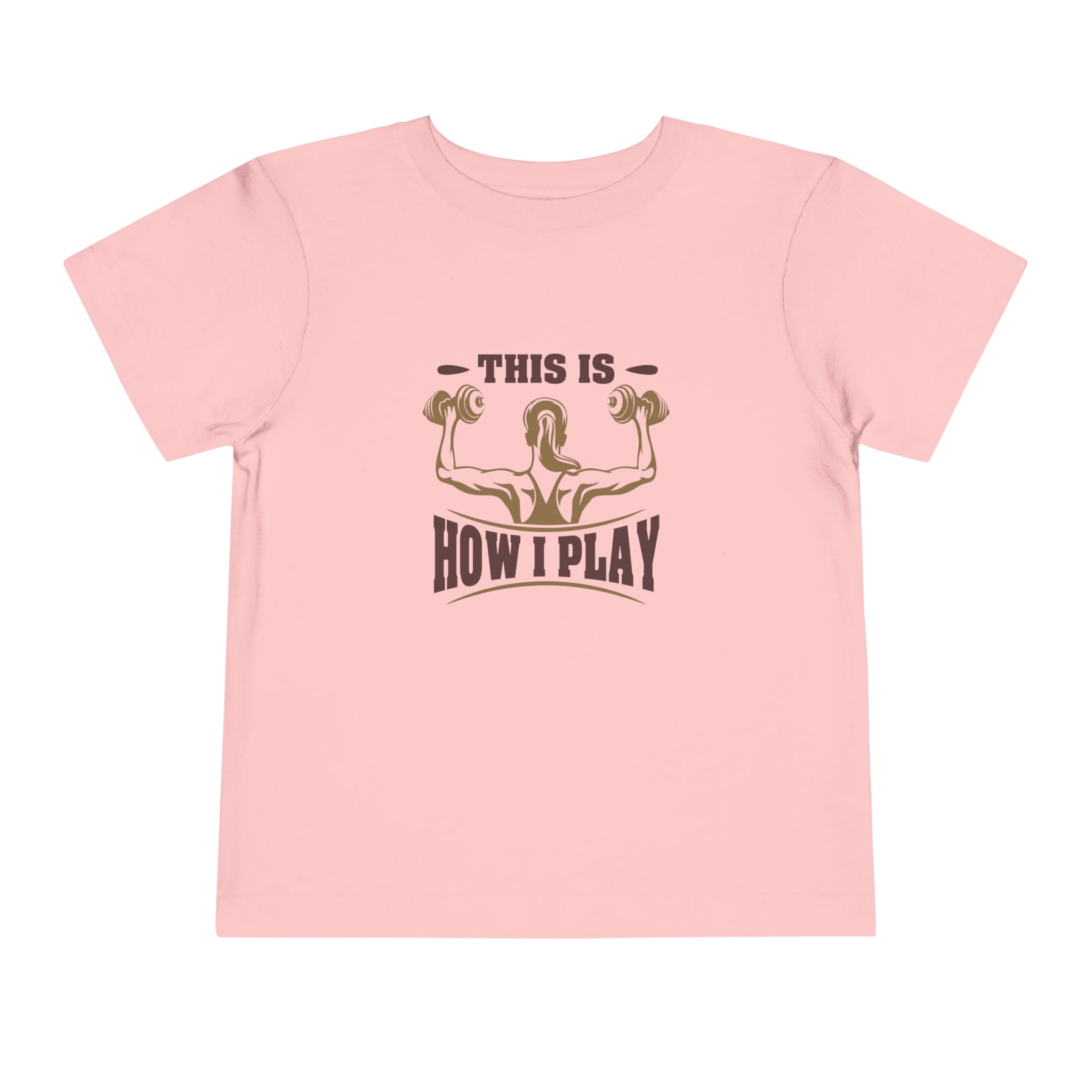 C'est comme ça que je joue au t-shirt pour tout-petits 