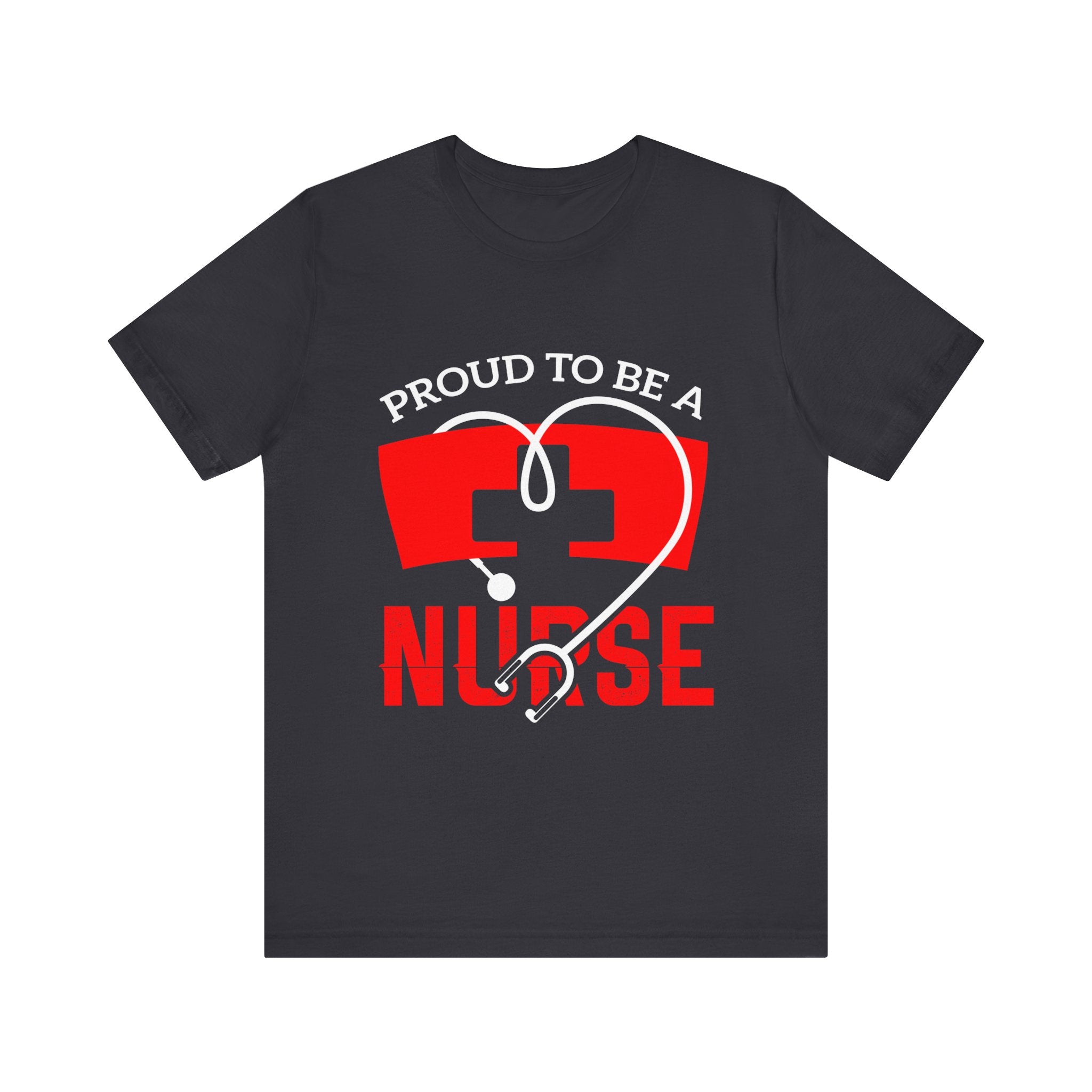Fier d’être un tee-shirt unisexe infirmière 