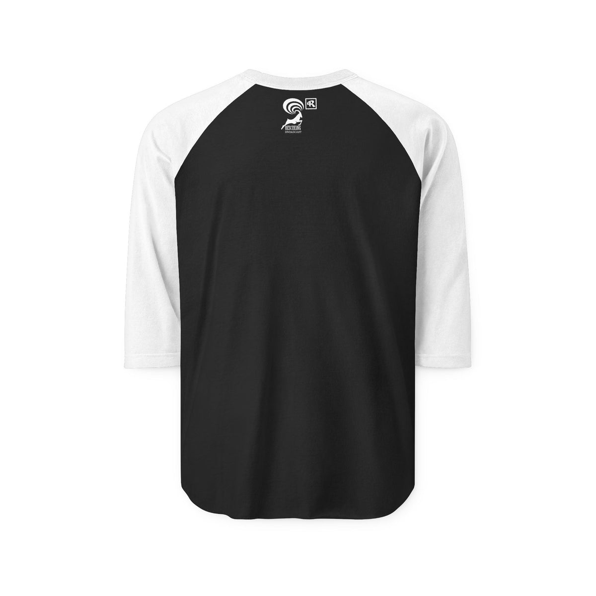 Rescueing Broadcast Unisex Raglan Shirt, Casual Tee, Gift for Animal Lovers, Sports Apparel, Eco-Conscious Fashion