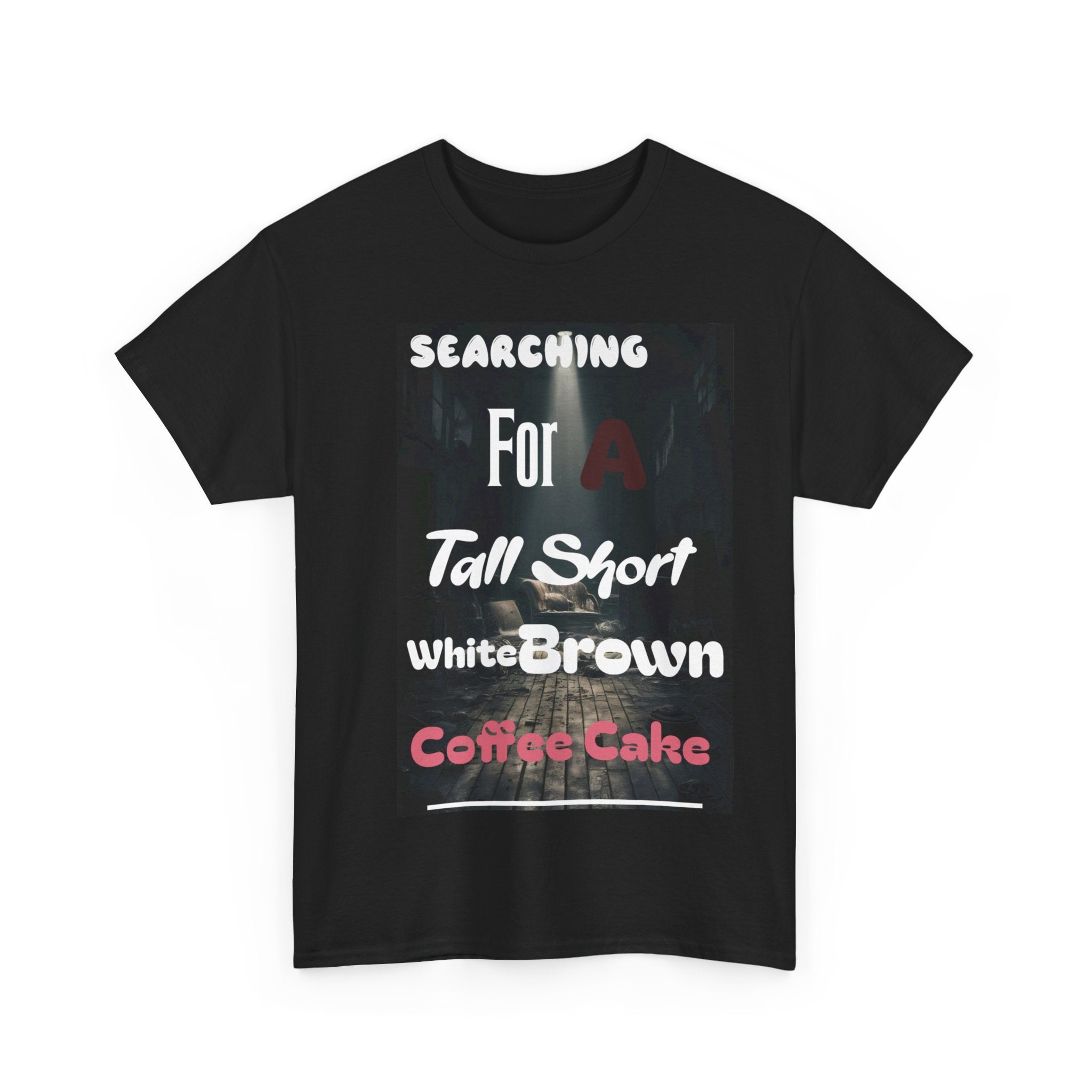 Brown white coffee Cake Cotton Tee