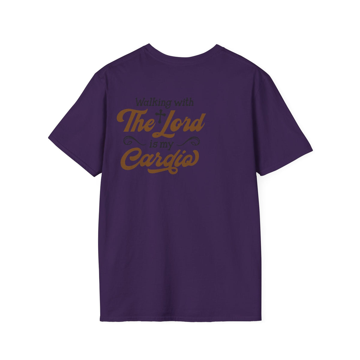 Faith-Inspired Unisex T-Shirt, The Lord is My Cardia, Christian Apparel, Spiritual Gift, Everyday Comfort Wear, Perfect for Church, [...] Printify